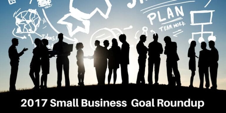 2017 Small Business Goal Roundup|Stacey Fowler with Poppet Industries|Donna Vincent|Rhiannon "Nikki" McFarling with Blood Moon University|Shannon Tipton with Learning Rebels|Marina Yamamoto with Hawaii Coffee Box