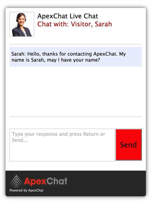 ApexChat Website Chat Service Pay Per Lead