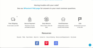 BPassionit Footer Icons