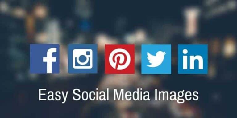Social media icons with easy social media images.|An infographic from HubSpot with all the ideal social media images sizes for major social media sites.|Pixelied start designing size templates
