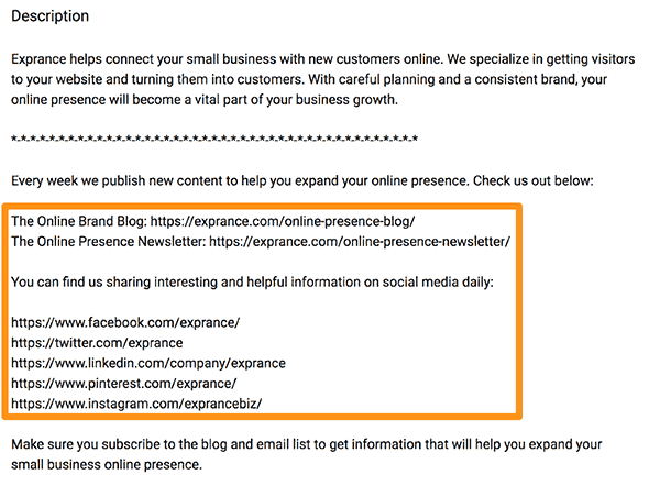 Exprance YouTube Channel Description