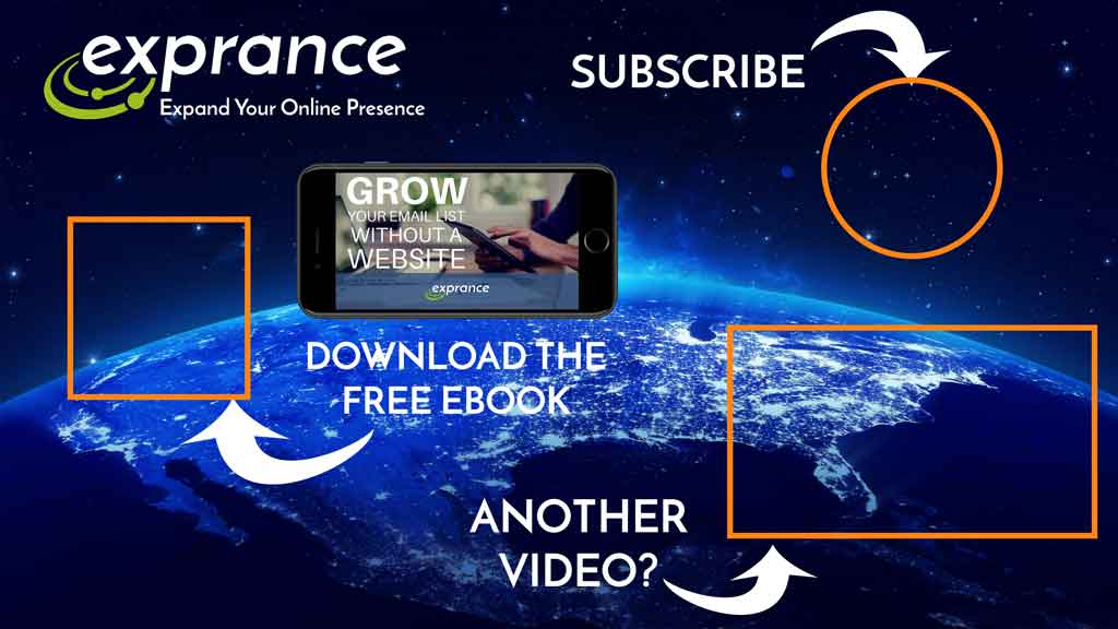 Exprance YouTube Channel End Screen