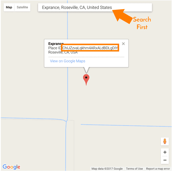Google Business Place ID
