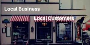 City small business storefront local business