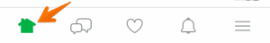 Nextdoor Primary Newsfeed Button