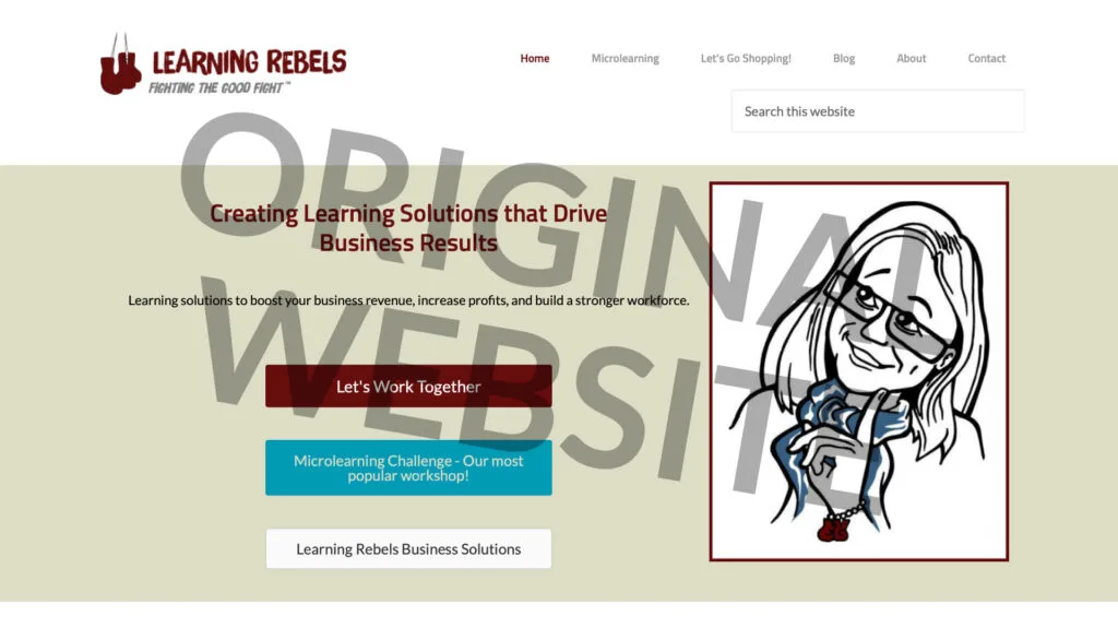 The Original Learning Rebels Website