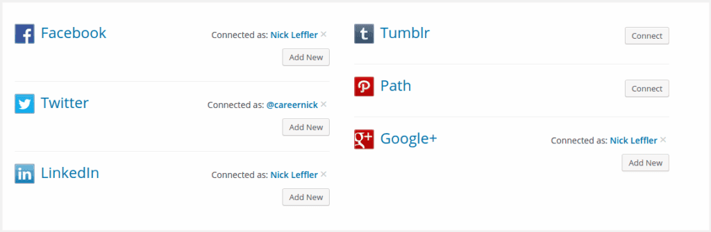 Jetpack Publicize Linking