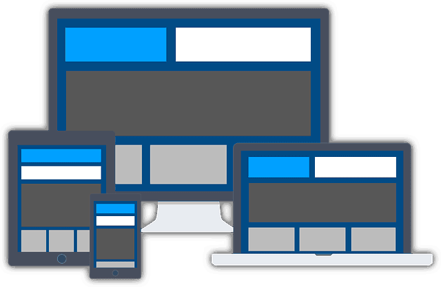 What responsive website design looks like.