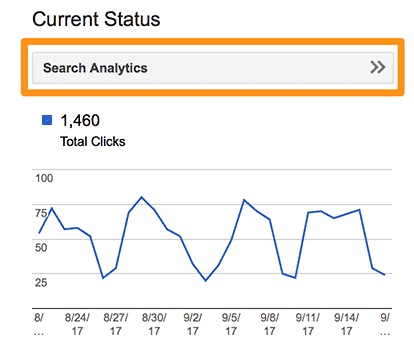 Search Console Search Analytics