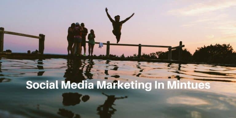 Social media marketing in minutes