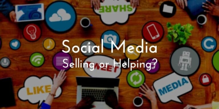 Social Media Selling Isn't About The Art of Selling