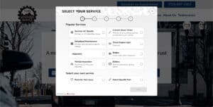 Sprinter Service Website Scheduler