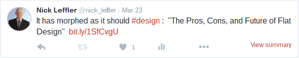 Tweet with Twitter analytics enabled.