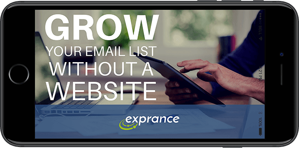 Grow Your Email List Without a Website in a Smartphone Grow Your Email List Without a Website in a Smartphone