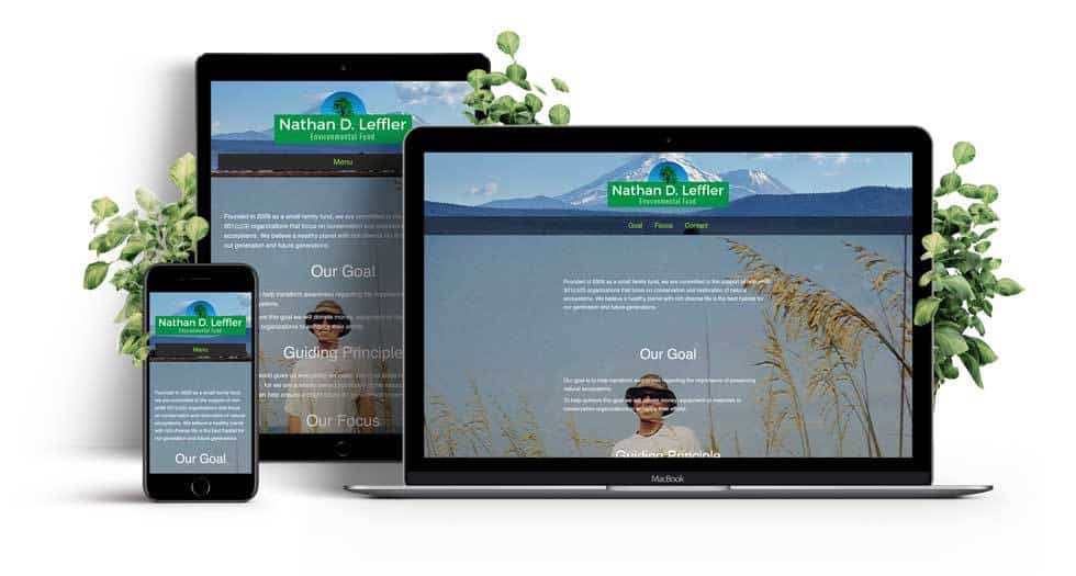 Non-Profit Single Page Responsive Website Non-Profit Single Page Responsive Website