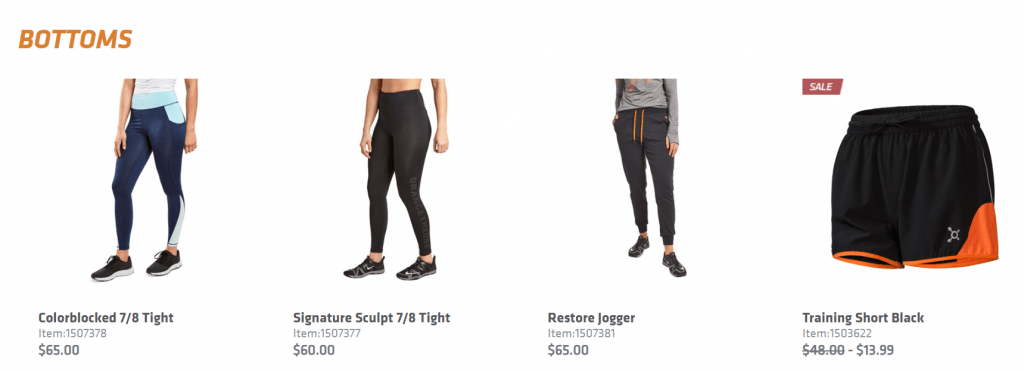 Orangetheory Women's Products